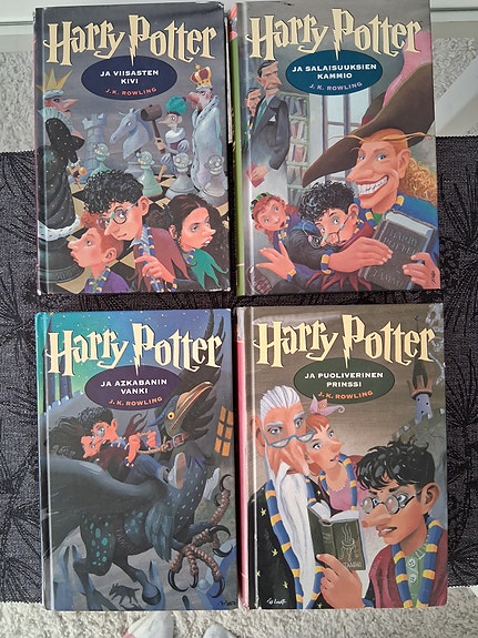 J. K. Rowling Harry Potter -kirjat suomeksi kovakantiset