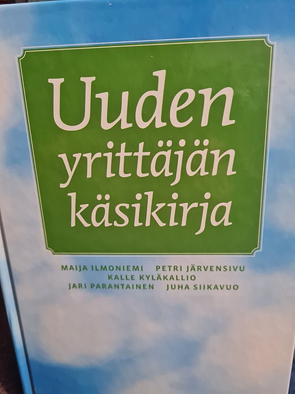 Uuden yrittäjän käsikirja