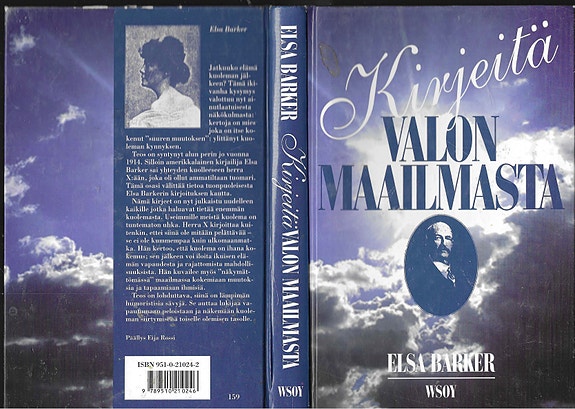 Elsa Barker: Kirjeitä valon maailmasta. WSOY