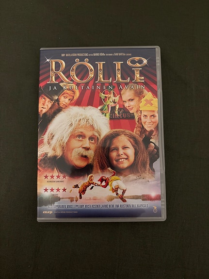Rölli ja kultainen avain DVD-elokuva