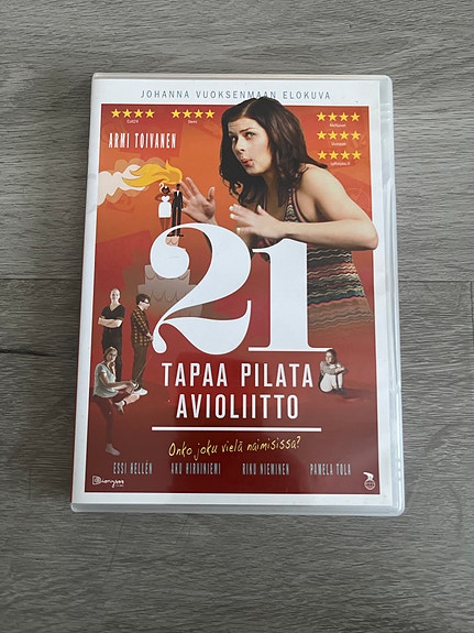 21 tapaa pilata avioliitto DVD