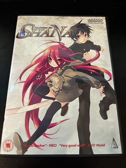 Shakugan no Shana anime DVD Season 1 ja Season 2