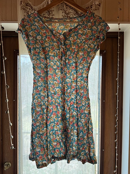 Vintage kukka mekko