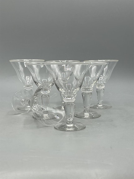 Riihimäen lasi liköörilasit 7kpl