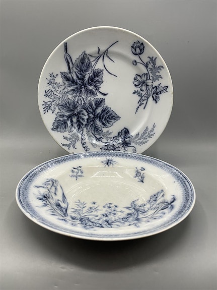 Arabia Vintage koriste lautaset (5kpl)