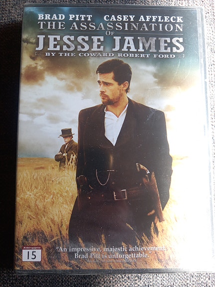 The Assassination of Jesse James by the Coward Robert Ford dvd-elokuva