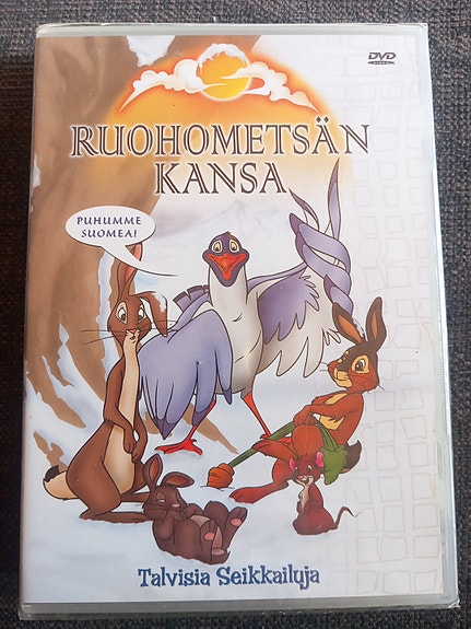 Ruohometsän kansa DVD lasten animaatioelokuva suomeksi