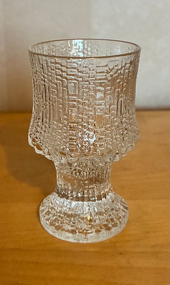 Iittala Ultima Thule  väkevä viinilasi/liköörilasi