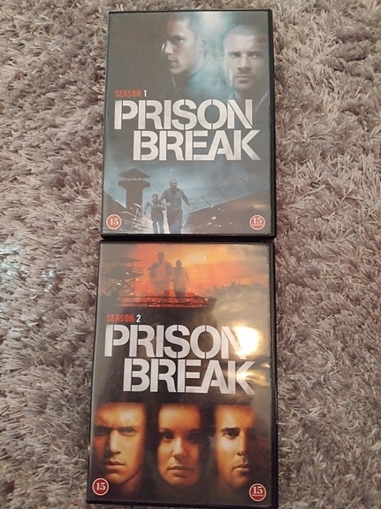 Prison Break kaudet 1–2 DVD-boksi