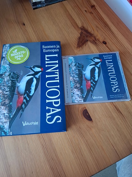 Lintuopas kirja ja CD Suomen ja Euroopan linnuista
