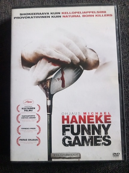 Michael Haneke Funny Games dvd-elokuva