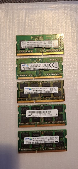 Ddr3  so-dimm 2Gb 4Gb Ram