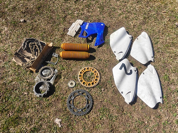 Yamaha YZ 250 osia