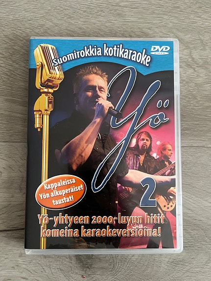 Yö Suomirokkia kotikaraoke 2 DVD