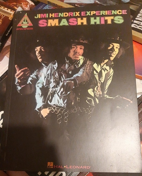 Jimi Hendrix smash hits nuottikirja