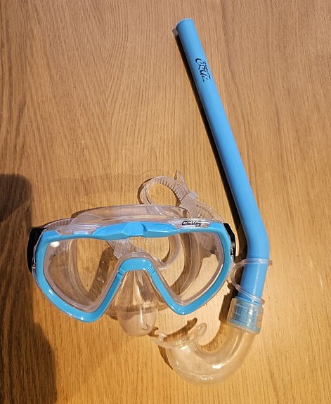 Lasten maski ja snorkkeli
