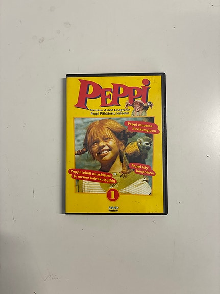 Peppi Pitkätossu 1 DVD-elokuvat