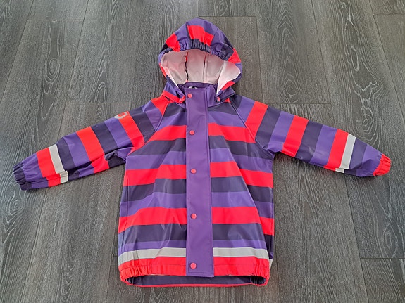 Peuhu lasten sadetakki koko 110 kirjava unisex