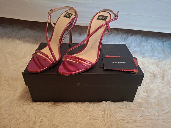 Dolce & Gabbana pinkit korkokengät 37