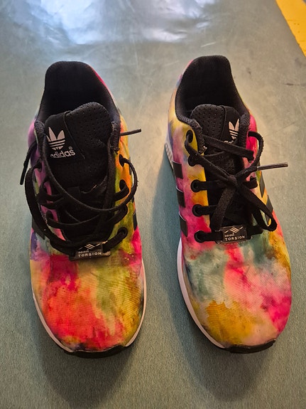 Adidas ZX Flux värikkäät lenkkarit Koko 36