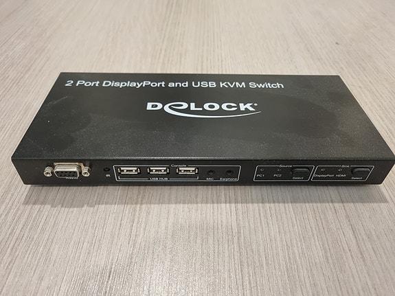 DeLOCK KVM-kytkin