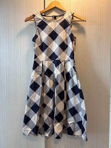 Lindex ruudullinen mekko xs
