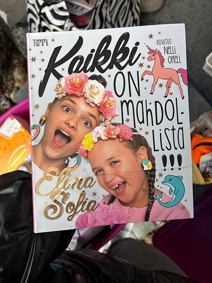 Elina ja Sofia Kaikki on mahdollista kirja