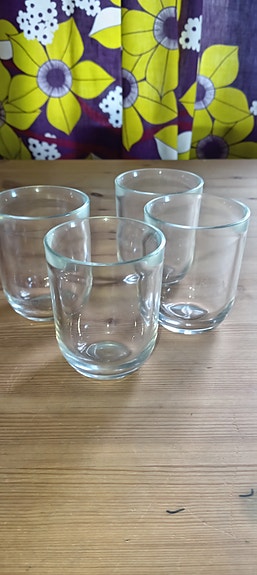 Nuutajärvi Luna lasit 4kpl