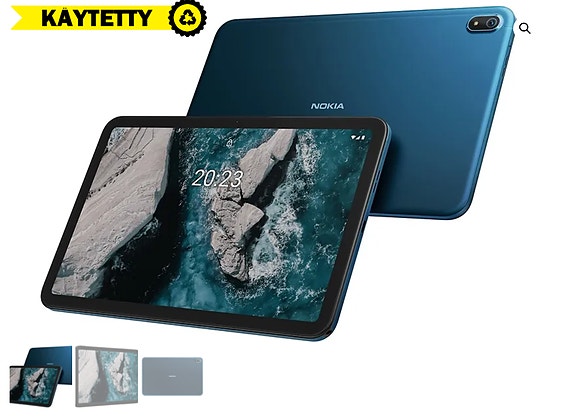 Nokia T20 10.4″ 4G LTE 64GB -tabletti, sininen, ReUsed (Käytetty)