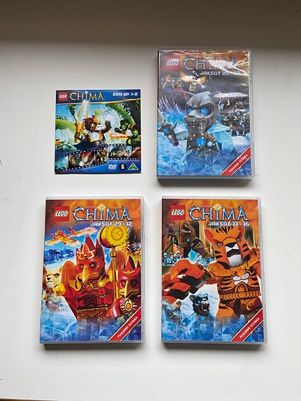 Lego Legends of Chima DVD-elokuvat