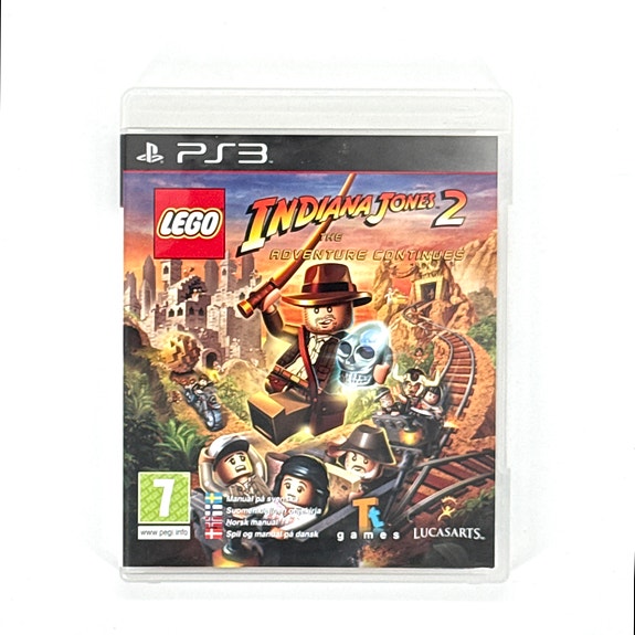 Lego Indiana Jones 2 The Adventure Continues CIB Ps3