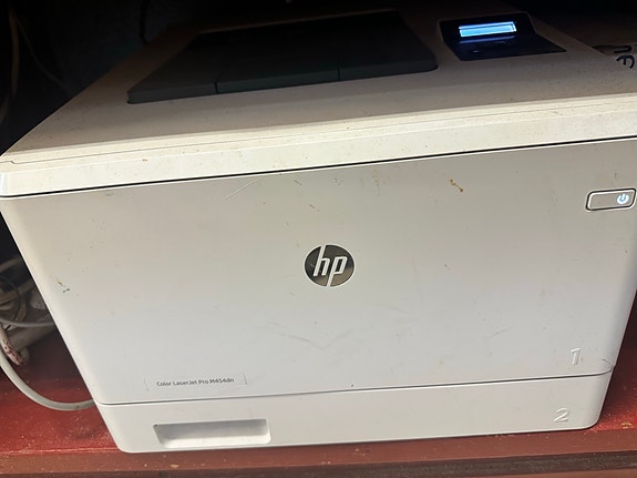 HP laser tulostin jet pro M454dn musta muste loppu muut okoo