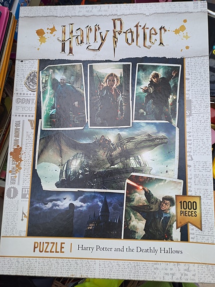 Harry Potter and the Deathly Hallows palapeli 1000 palaa