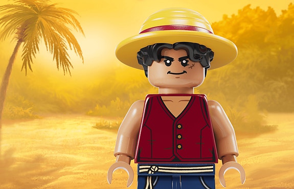LEGO One Piece - Monkey D. Luffy minifiguuri