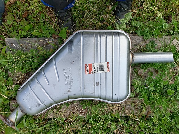 Käyttämätön (taka) äänenvaimennin Opel B Vectra Caravan