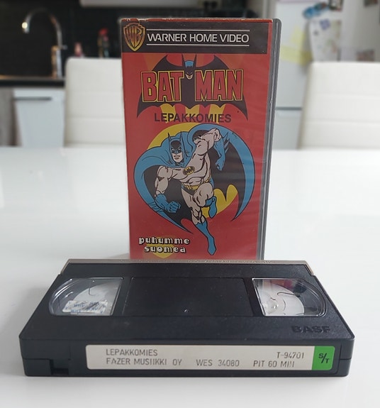 Batman – Lepakkomies VHS (Suomidubi / Harvinainen)