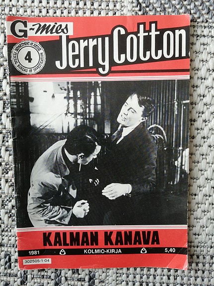 Jerry Cotton lehti nro 4 1981