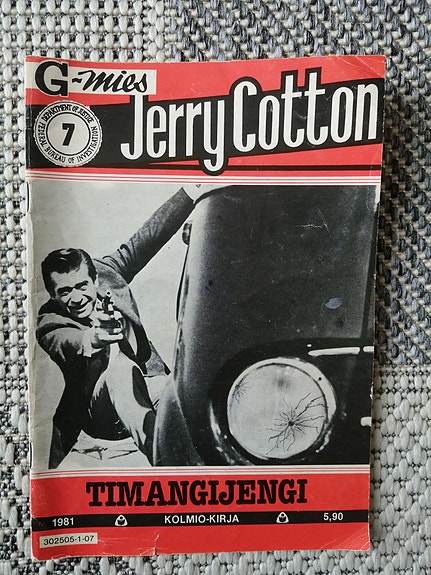 Jerry Cotton lehti nro 7 1981