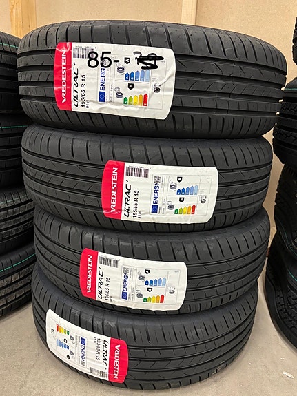 195/65R15 Vredestein Ultrac+ 91H uudet
