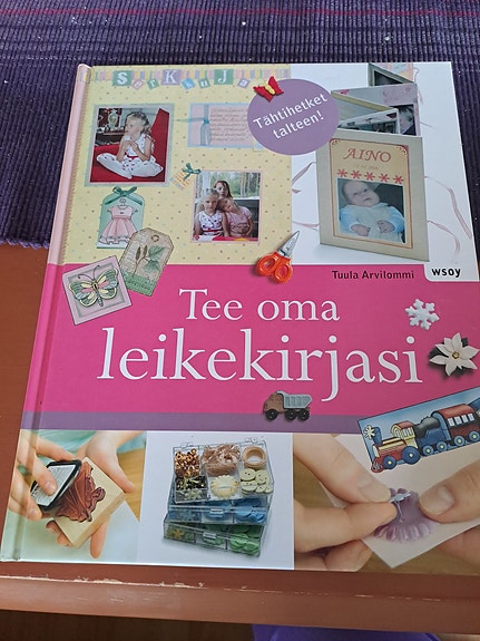 Tee oma leikekirjasi - askartelukirja