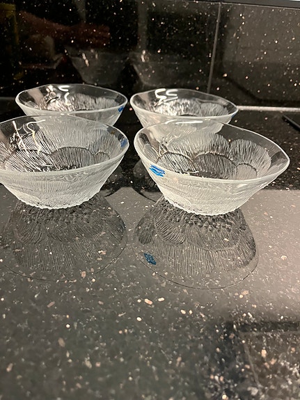 Jälkiruokakulhot, Nuutajärvi