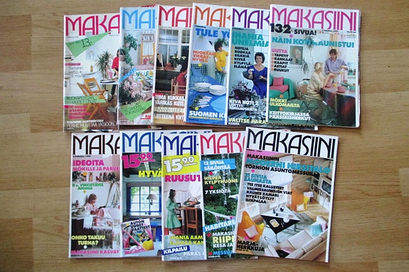 Makasiini-lehtiä