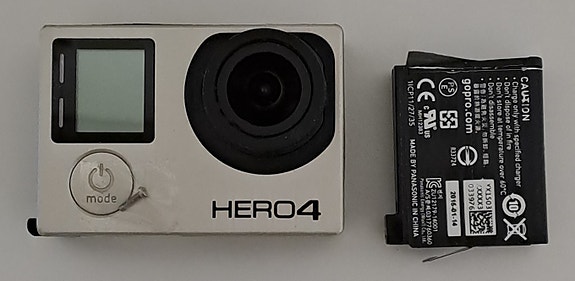 GoPro Hero4 kamera osina