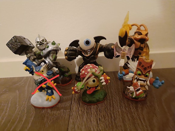 Skylanders Giants hahmo paketti