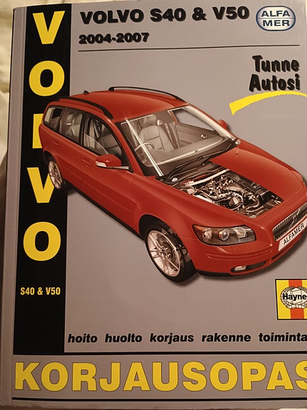 Alfamer Volvo S40 & V50 korjauskirja 2004-2007
