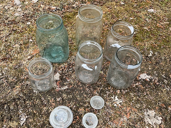 Riihimäen / Karhulan lasitölkkejä (25-35e/kpl)