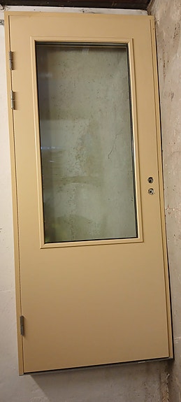 Swedoor / Jeld-wen Ulko-ovi Lämpölasilla  beige