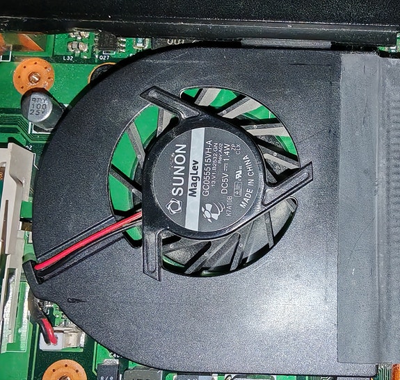 Kannettavan CPU -tuuletin GC055515VH-A