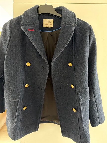 Zara Girls kashmir-villakangastakki koko 140 tumma sininen tytöille