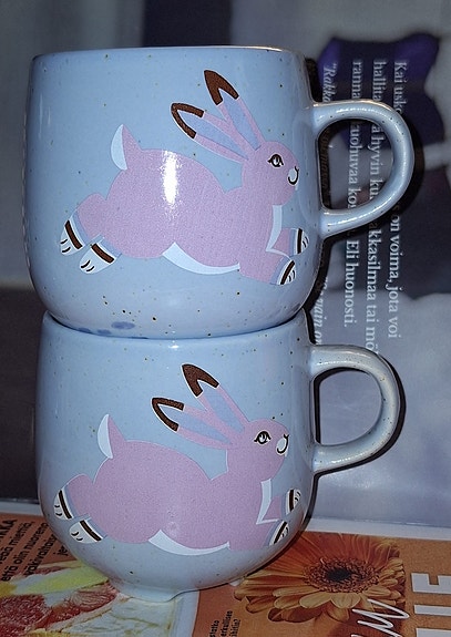 2x söpö pullea muki Pentik pupu Murrr Murrr
